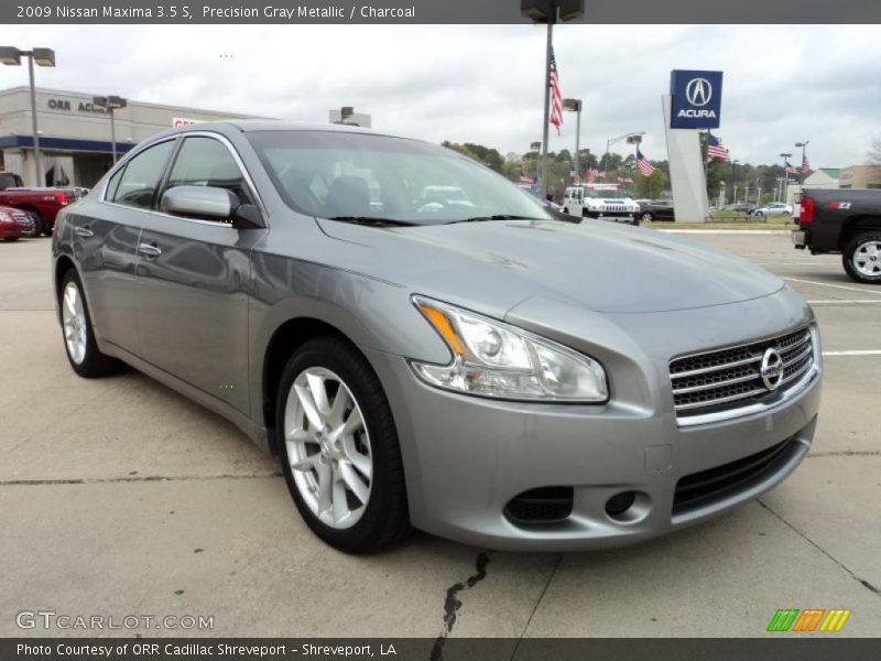 Precision Gray Metallic / Charcoal 2009 Nissan Maxima 3.5 S