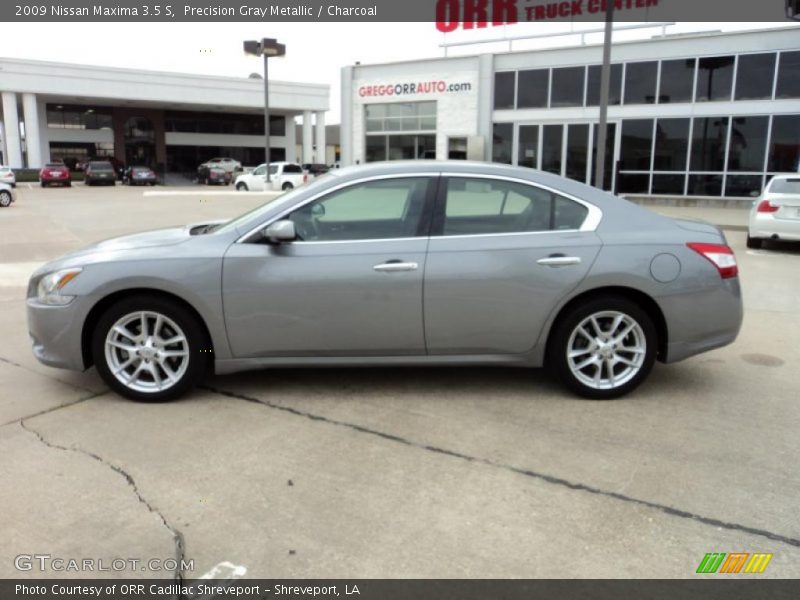 Precision Gray Metallic / Charcoal 2009 Nissan Maxima 3.5 S
