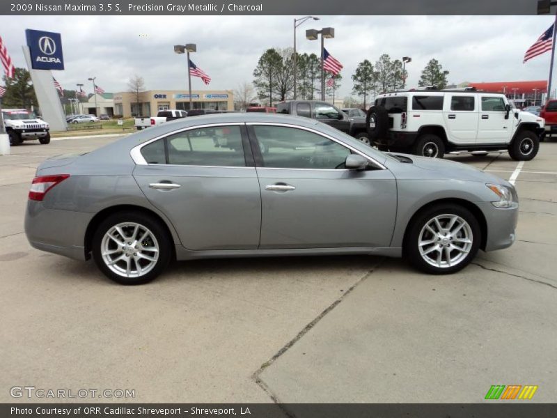 Precision Gray Metallic / Charcoal 2009 Nissan Maxima 3.5 S