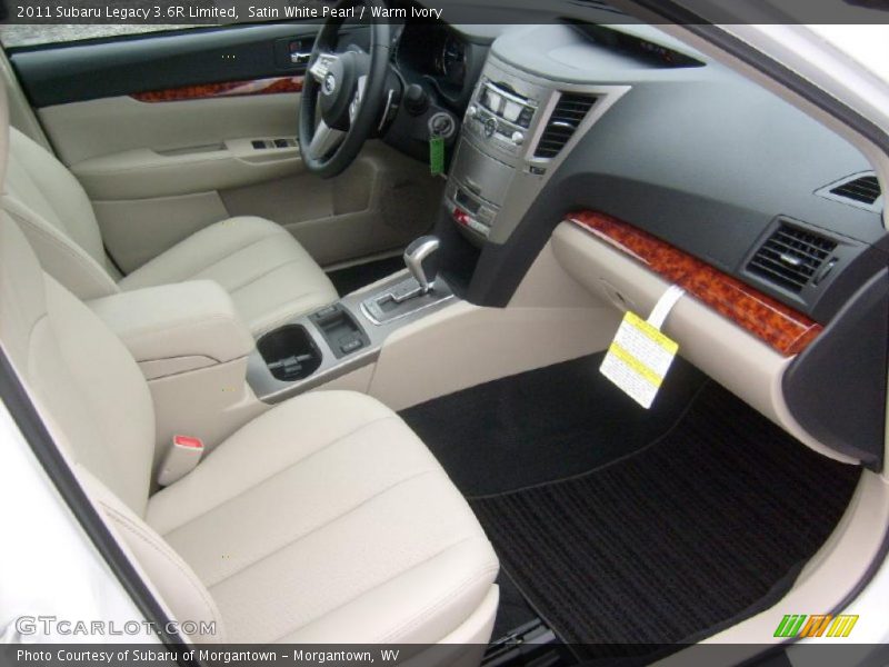  2011 Legacy 3.6R Limited Warm Ivory Interior