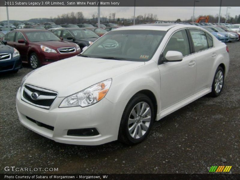 Front 3/4 View of 2011 Legacy 3.6R Limited