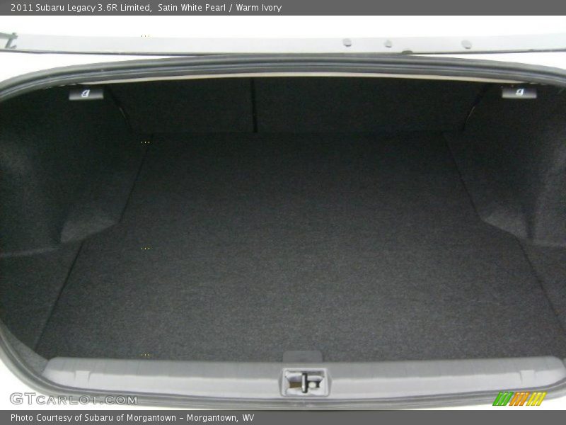 Satin White Pearl / Warm Ivory 2011 Subaru Legacy 3.6R Limited
