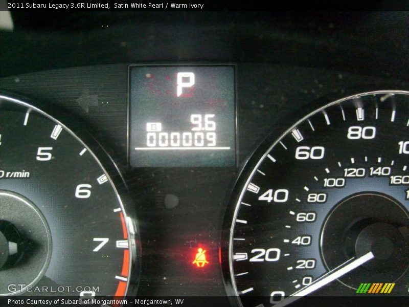Satin White Pearl / Warm Ivory 2011 Subaru Legacy 3.6R Limited
