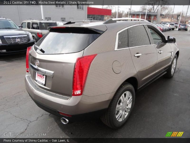 Mocha Steel Metallic / Shale/Brownstone 2011 Cadillac SRX FWD