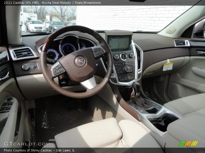 Mocha Steel Metallic / Shale/Brownstone 2011 Cadillac SRX FWD