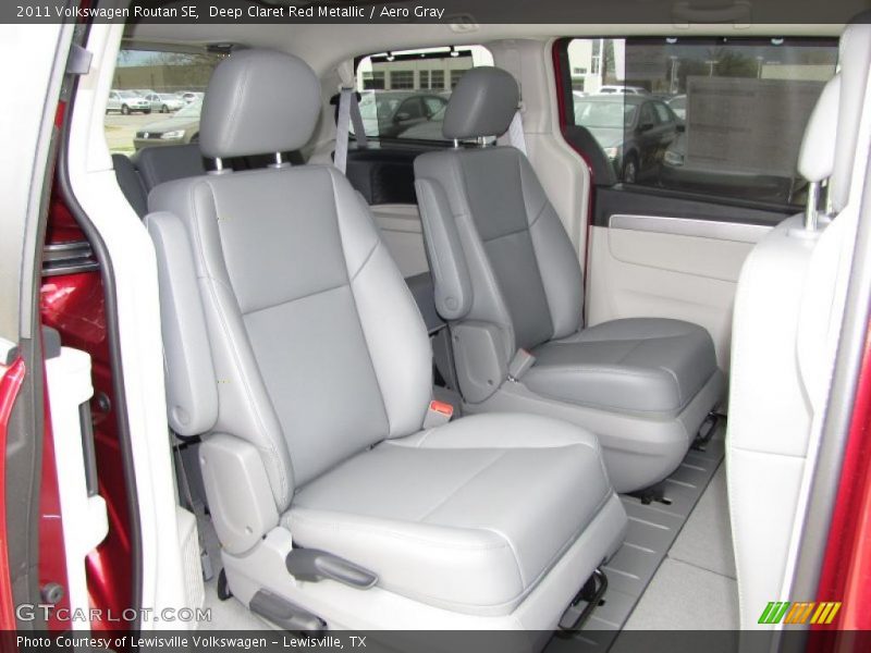 Deep Claret Red Metallic / Aero Gray 2011 Volkswagen Routan SE