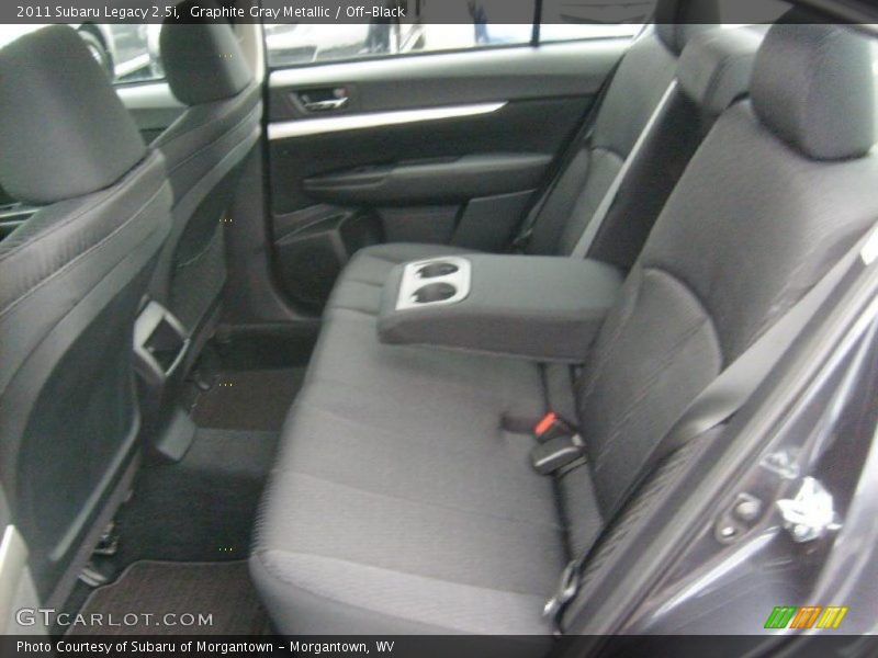 Graphite Gray Metallic / Off-Black 2011 Subaru Legacy 2.5i