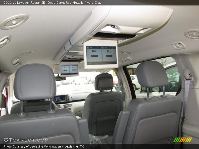 Deep Claret Red Metallic / Aero Gray 2011 Volkswagen Routan SE