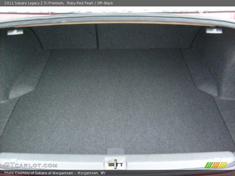 Ruby Red Pearl / Off-Black 2011 Subaru Legacy 2.5i Premium