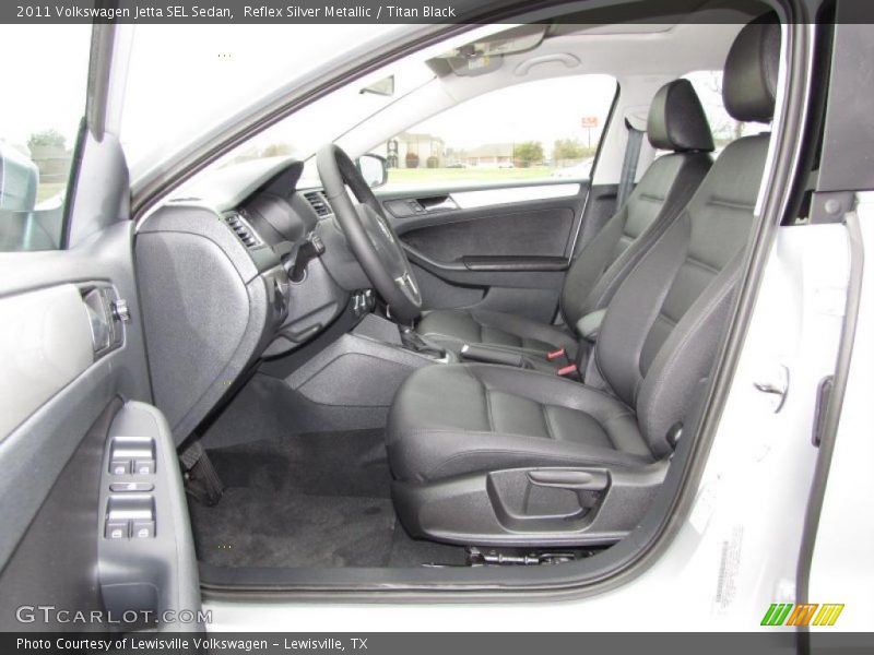 Reflex Silver Metallic / Titan Black 2011 Volkswagen Jetta SEL Sedan
