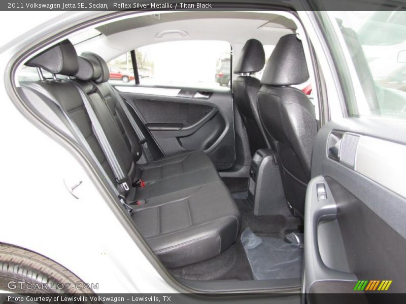 Reflex Silver Metallic / Titan Black 2011 Volkswagen Jetta SEL Sedan
