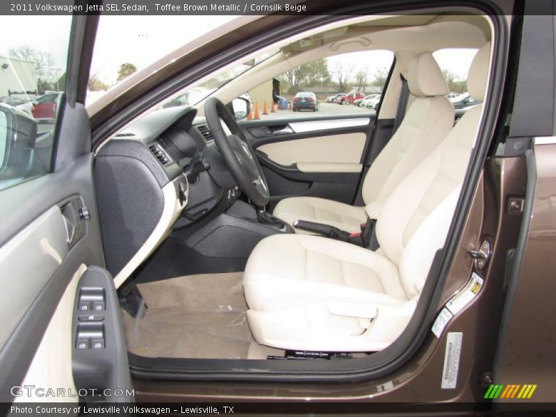 Toffee Brown Metallic / Cornsilk Beige 2011 Volkswagen Jetta SEL Sedan
