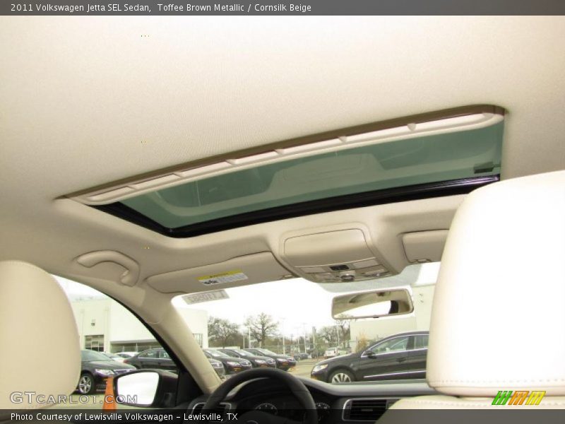Toffee Brown Metallic / Cornsilk Beige 2011 Volkswagen Jetta SEL Sedan