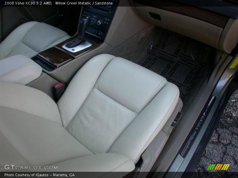 Willow Green Metallic / Sandstone 2008 Volvo XC90 3.2 AWD
