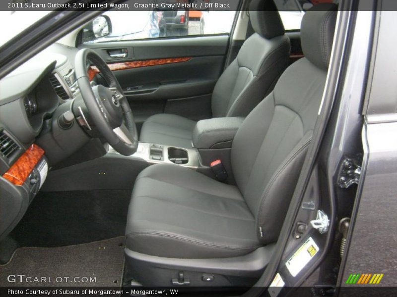  2011 Outback 2.5i Limited Wagon Off Black Interior