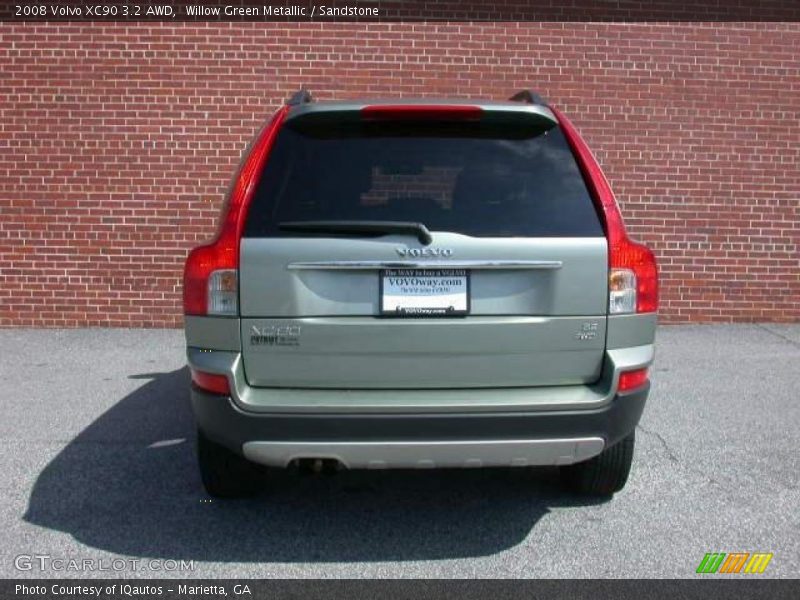 Willow Green Metallic / Sandstone 2008 Volvo XC90 3.2 AWD