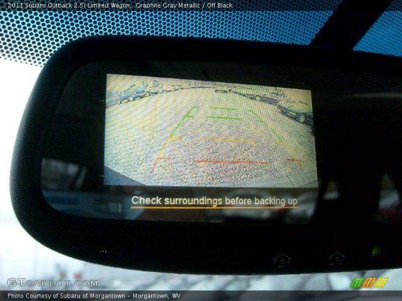 Graphite Gray Metallic / Off Black 2011 Subaru Outback 2.5i Limited Wagon