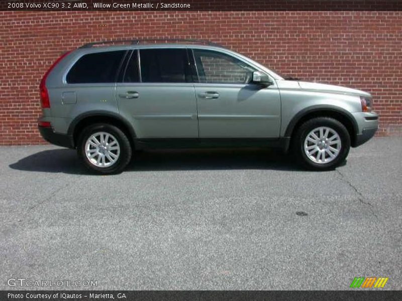 Willow Green Metallic / Sandstone 2008 Volvo XC90 3.2 AWD