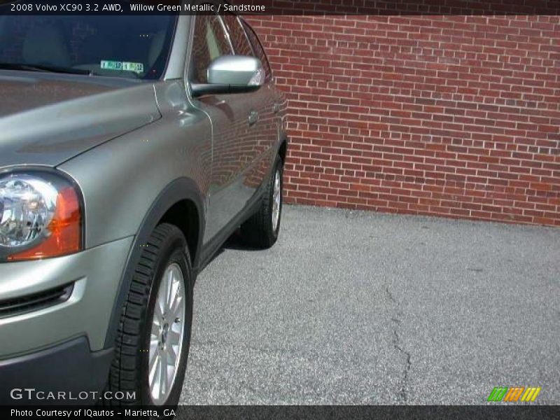 Willow Green Metallic / Sandstone 2008 Volvo XC90 3.2 AWD