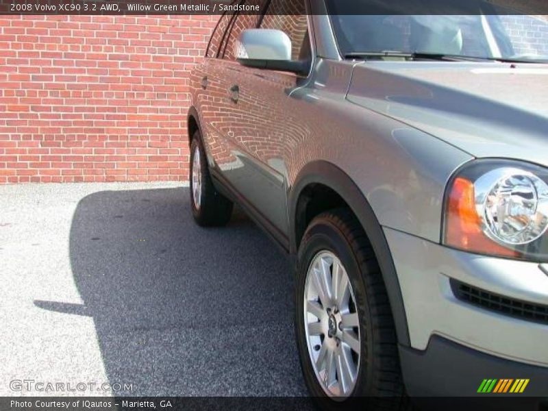 Willow Green Metallic / Sandstone 2008 Volvo XC90 3.2 AWD