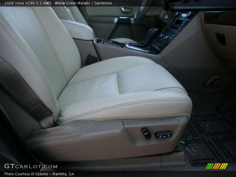 Willow Green Metallic / Sandstone 2008 Volvo XC90 3.2 AWD