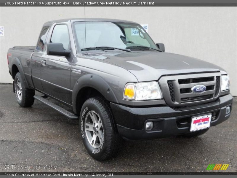 Dark Shadow Grey Metallic / Medium Dark Flint 2006 Ford Ranger FX4 SuperCab 4x4