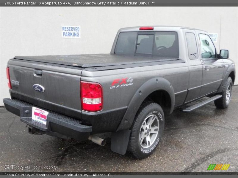 Dark Shadow Grey Metallic / Medium Dark Flint 2006 Ford Ranger FX4 SuperCab 4x4