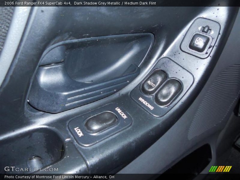 Controls of 2006 Ranger FX4 SuperCab 4x4