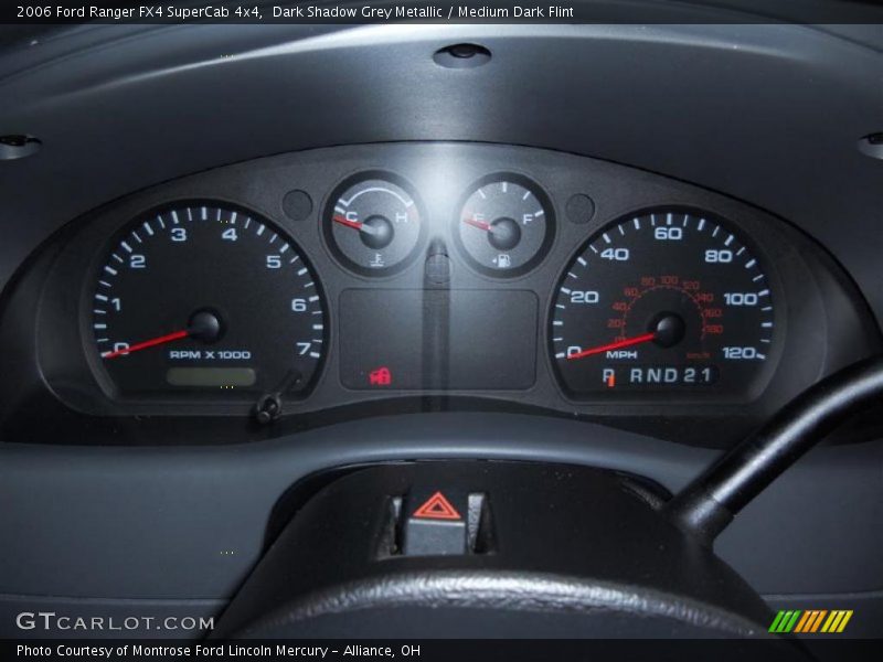  2006 Ranger FX4 SuperCab 4x4 FX4 SuperCab 4x4 Gauges