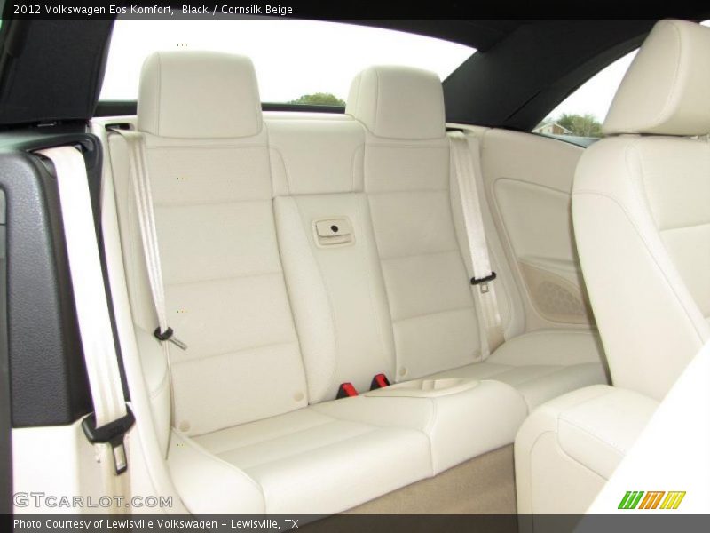 Black / Cornsilk Beige 2012 Volkswagen Eos Komfort