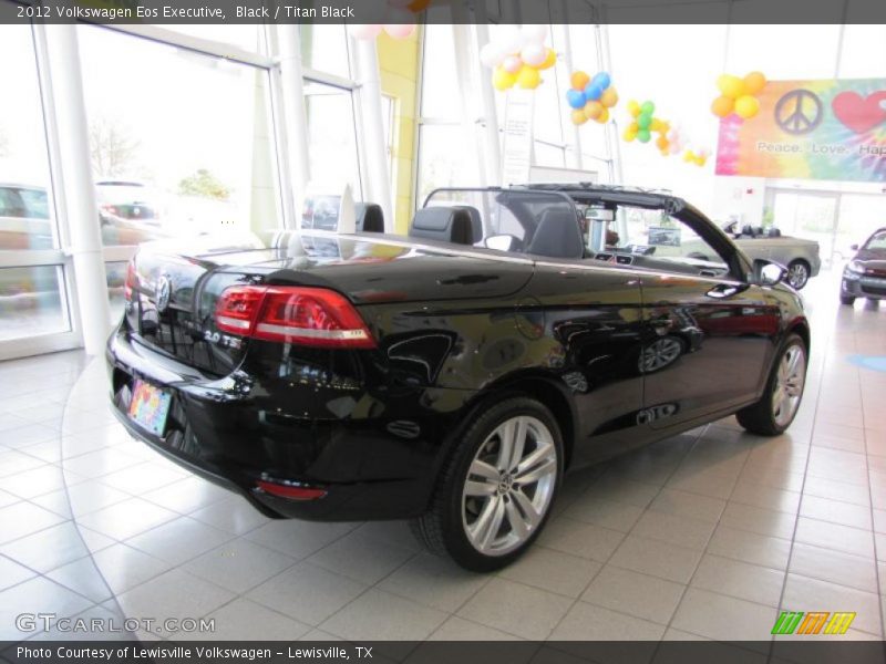 Black / Titan Black 2012 Volkswagen Eos Executive