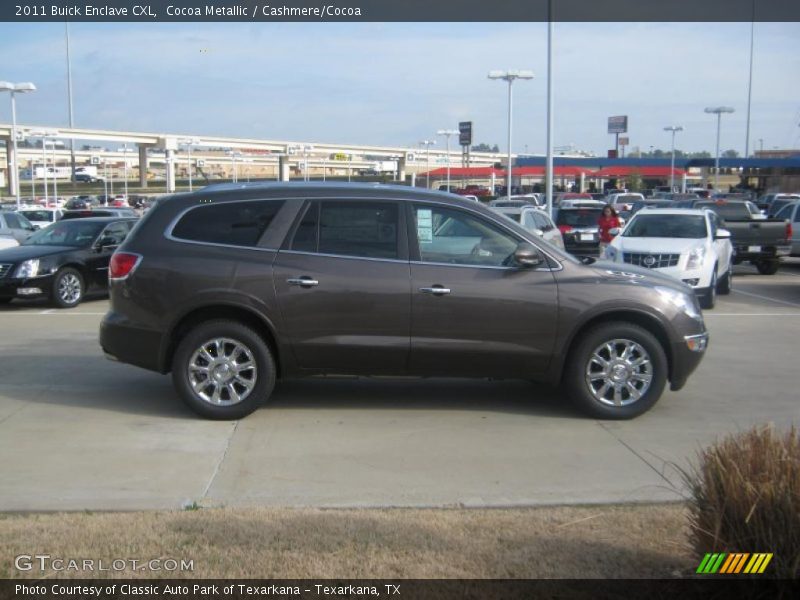 Cocoa Metallic / Cashmere/Cocoa 2011 Buick Enclave CXL