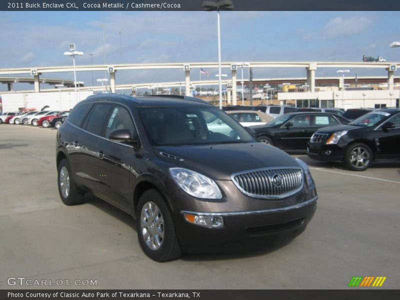 Cocoa Metallic / Cashmere/Cocoa 2011 Buick Enclave CXL
