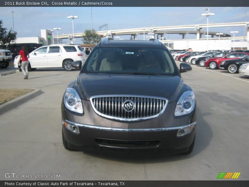 Cocoa Metallic / Cashmere/Cocoa 2011 Buick Enclave CXL