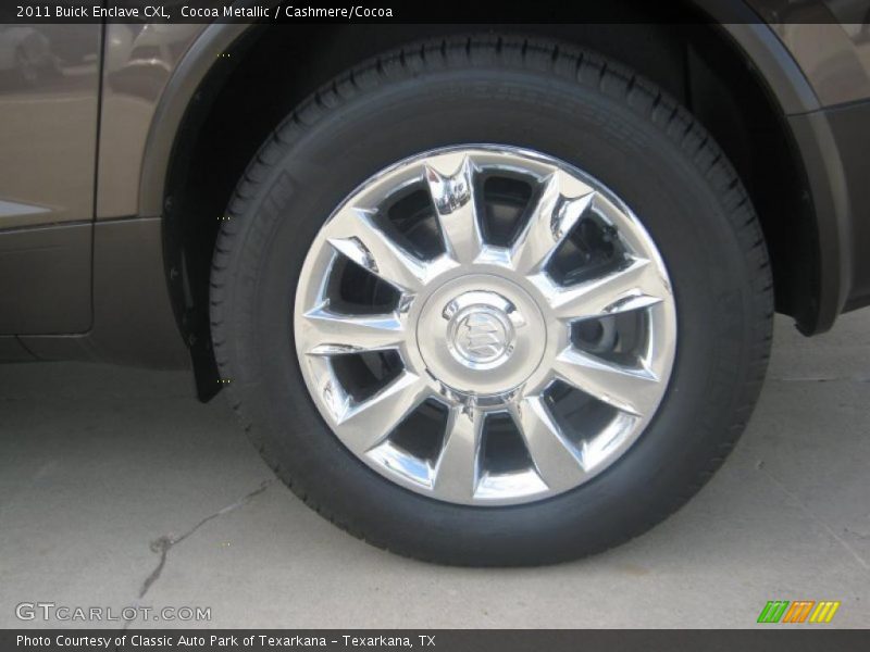 Cocoa Metallic / Cashmere/Cocoa 2011 Buick Enclave CXL