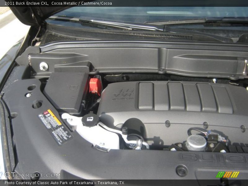 Cocoa Metallic / Cashmere/Cocoa 2011 Buick Enclave CXL