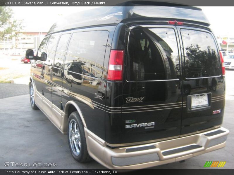 Onyx Black / Neutral 2011 GMC Savana Van LT Conversion