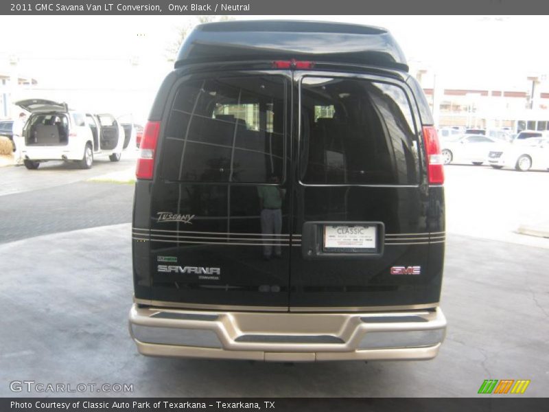 Onyx Black / Neutral 2011 GMC Savana Van LT Conversion