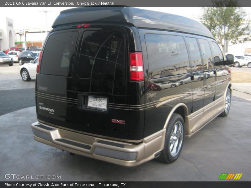 Onyx Black / Neutral 2011 GMC Savana Van LT Conversion
