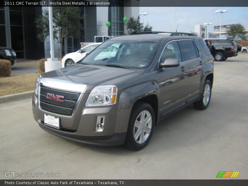 Mocha Steel Metallic / Brownstone 2011 GMC Terrain SLT