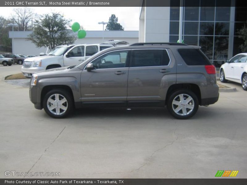 Mocha Steel Metallic / Brownstone 2011 GMC Terrain SLT