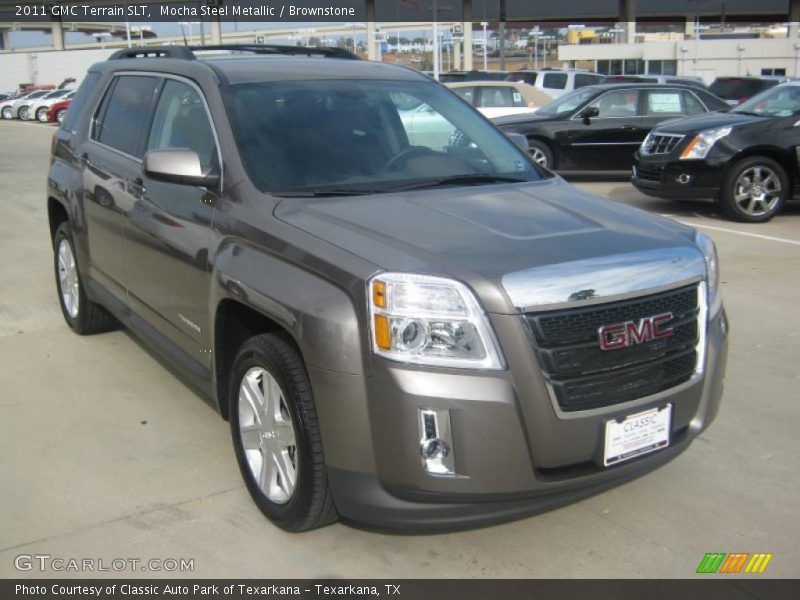 Mocha Steel Metallic / Brownstone 2011 GMC Terrain SLT