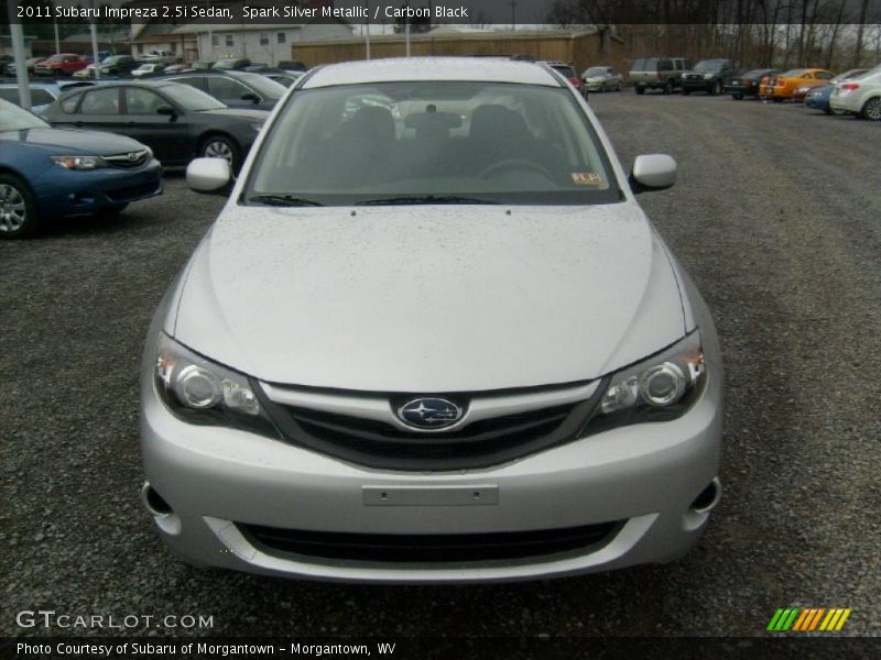 Spark Silver Metallic / Carbon Black 2011 Subaru Impreza 2.5i Sedan