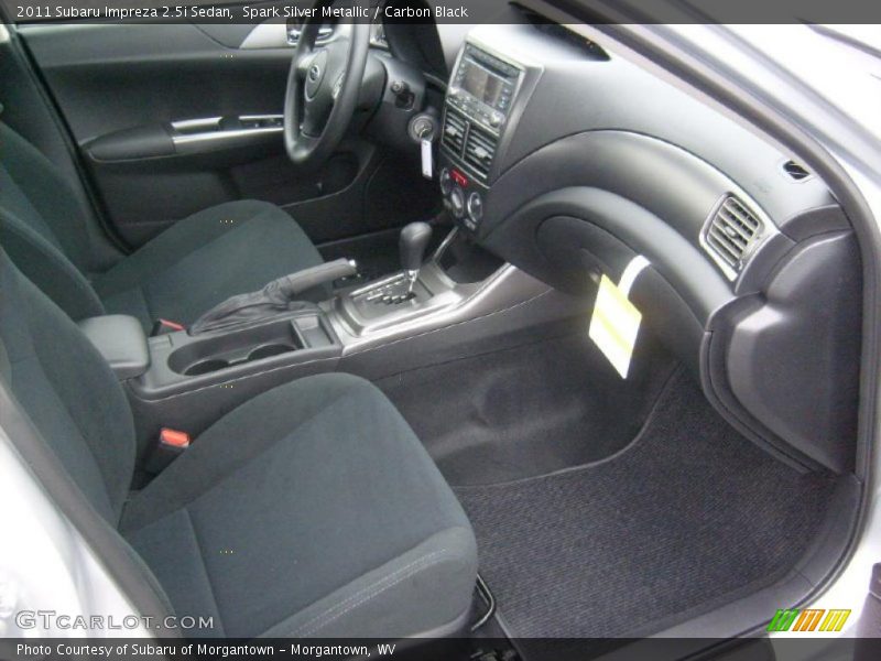 Spark Silver Metallic / Carbon Black 2011 Subaru Impreza 2.5i Sedan