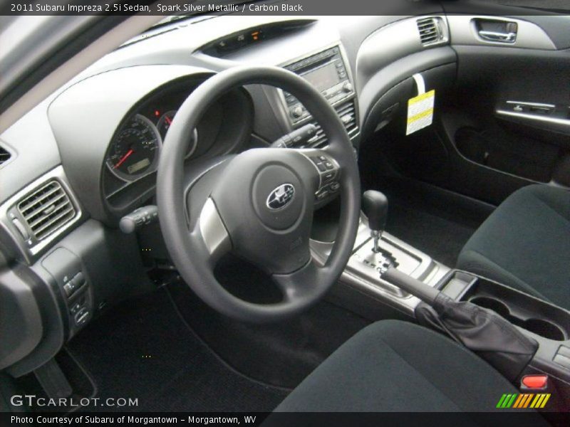 Spark Silver Metallic / Carbon Black 2011 Subaru Impreza 2.5i Sedan