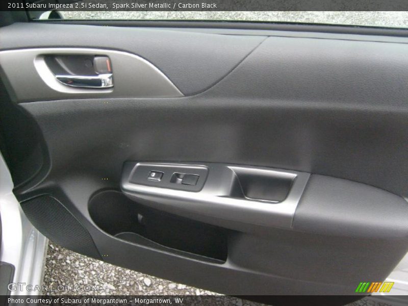 Spark Silver Metallic / Carbon Black 2011 Subaru Impreza 2.5i Sedan