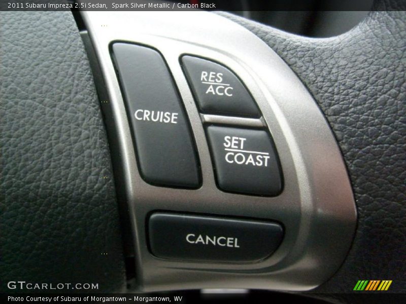 Spark Silver Metallic / Carbon Black 2011 Subaru Impreza 2.5i Sedan