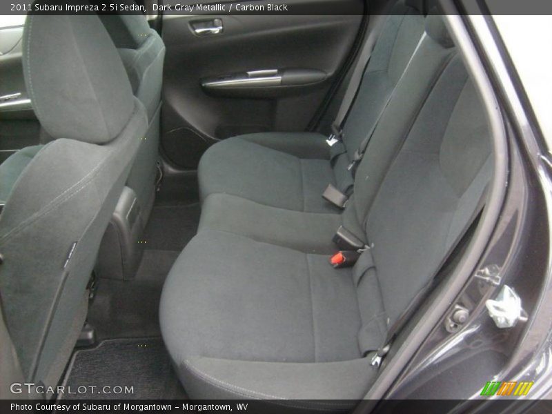  2011 Impreza 2.5i Sedan Carbon Black Interior
