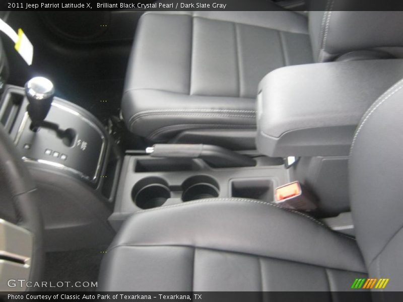 Brilliant Black Crystal Pearl / Dark Slate Gray 2011 Jeep Patriot Latitude X