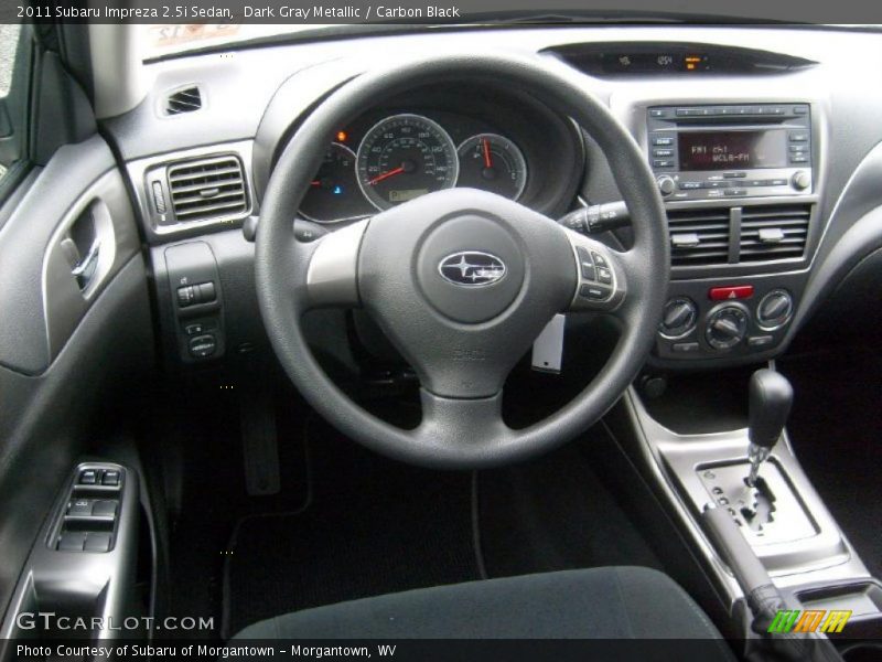 Dashboard of 2011 Impreza 2.5i Sedan